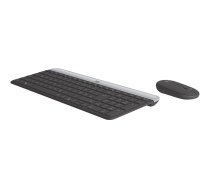 Logitech Slim Wireless Combo MK470 - keyboard and mouse set - QWERTZ - German - graphite Input Device (920-009188 Logitech)