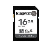 Kingston Industrial - flash memory card - 16 GB - microSDHC UHS-I SDIT/16GB