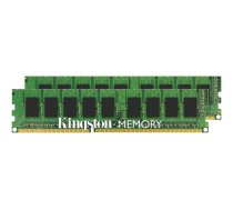 Kingston ValueRAM - DDR3 - kit - 4 GB: 2 x 2 GB - DIMM 240-pin - 1066 MHz / PC3-8500 - unbuffered KVR1066D3E7K2/4G