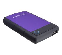 Transcend StoreJet 25H3P - hard drive - 2 TB - USB 3.0 (TS2TSJ25H3P Transcend)