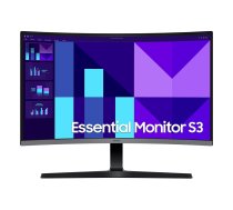 Samsung Essential S3 S27D390GAU - S39GD Series - LED monitor - curved - Full HD (1080p) - 27" LS27D390GAUXEN