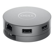 Dell Mobile Adapter DA310 multiport adapter - USB-C - VGA, HDMI, DP, USB-C - 1GbE 470-AEUP