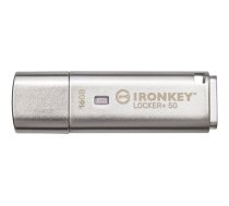 Kingston IronKey Locker+ 50 - USB flash drive - 16 GB IKLP50/16GB