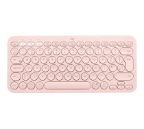 Logitech K380 Multi-Device Bluetooth Keyboard - keyboard - QWERTY - UK - rose Input Device (920-009590 Logitech)