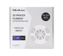 Qoltec Professional - black - ABS PRO filament (50677 Qoltec)