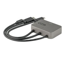 Startech 3-in-1 Multiport to HDMI Adapter, 4K 60Hz USB-C, HDMI or Mini DisplayPort to HDMI Converter for Conference Room, Digital AV Video Adapter to Connect HDMI Monitor/Display - USB Type-C/HDMI/mDP to HDMI (CDPHDMDP2HD) - adapter - Mini DisplayPort / H CDPHDMDP2HD