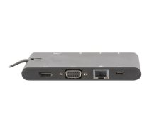 DIGITUS DA-70865 - docking station - USB-C - VGA - 1GbE (DA-70865 DIGITUS)