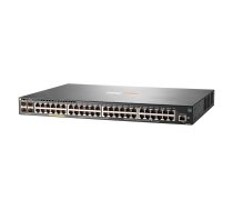 HPE Aruba 2930F 48G PoE+ 4SFP - switch - 48 ports - Managed - rack-mountable JL262A