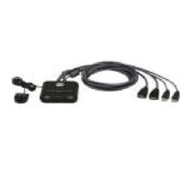 ATEN CS22HF - KVM / USB switch - 2 ports CS22HF-AT