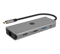 ICY BOX IB-DK4012-CPD - docking station - USB-C 3.2 Gen 2 - 2 x HDMI - 1GbE IB-DK4012-CPD