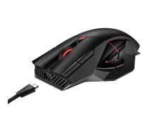 ASUS ROG Spatha X - mouse - USB, 2.4 GHz - black 90MP0220-BMUA00
