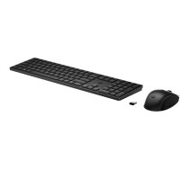 HP 655 - keyboard and mouse set - QWERTY - English - black Input Device (4R009A6#ABB HP Inc.)