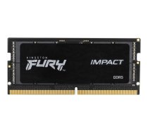 Kingston FURY Impact - DDR5 - module - 8 GB - SO-DIMM 262-pin - 4800 MHz / PC5-38400 - unbuffered KF548S38IB-8