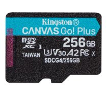Kingston Canvas Go! Plus - flash memory card - 256 GB - microSDXC UHS-I SDCG4/256GBSP