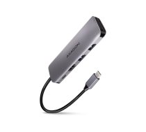 AXAGON HMC-5 - docking station - USB-C 3.2 Gen 1 / USB 3.0 / Thunderbolt 3 - HDMI HMC-5
