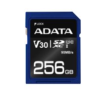 ADATA Premier Pro - flash memory card - 256 GB - SDXC UHS-I ASDX256GUI3V30S-R