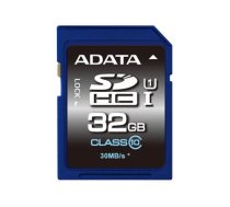 ADATA Premier - flash memory card - 32 GB - SDHC UHS-I ASDH32GUICL10-R