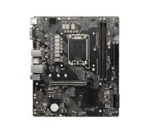 MSI PRO H610M-G DDR4 - motherboard - micro ATX - LGA1700 Socket - H610 PRO H610M-G DDR4