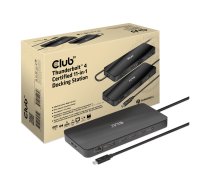 Club 3D - docking station - USB-C / Thunderbolt 3 / Thunderbolt 4 - 3 x Thunderbolt 4 - 1GbE CSV-1581