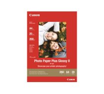 Canon Photo Paper Plus Glossy II PP-201 - photo paper - high-glossy - 5 sheet(s) - 100 x 150 mm - 260 g/m² 2311B053