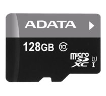 ADATA Premier - flash memory card - 128 GB - microSDXC UHS-I AUSDX128GUICL10A1-RA1