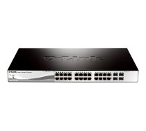D-Link Web Smart DGS-1210-28P - switch - 24 ports - Managed - rack-mountable DGS-1210-28P