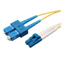 Eaton Tripp Lite Series Duplex Singlemode 9/125 Fiber Patch Cable (LC/SC), 5M (16 ft.) - patch cable - 5 m - yellow N366-05M