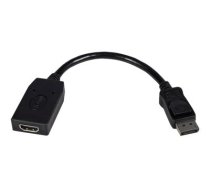Startech DisplayPort to HDMI Adapter - 1920 x 1200 - DP to HDMI Converter - Plug and Play DisplayPort to HDMI Dongle (DP2HDMI) - adapter - DisplayPort / HDMI - 24 cm DP2HDMI