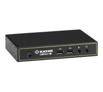 Black Box Emerald SE DVI KVM-over-IP Extender Receiver - KVM / audio / serial / USB extender - TAA Compliant EMD2002SE-R