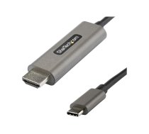 Startech 6ft (2m) USB C to HDMI Cable 4K 60Hz with HDR10, Ultra HD USB Type-C to 4K HDMI 2.0b Video Adapter Cable, USB-C to HDMI HDR Monitor/Display Converter, DP 1.4 Alt Mode HBR3 - Thunderbolt 3 Compatible (CDP2HDMM2MH) - adapter cable - HDMI / USB - 2 CDP2HDMM2MH