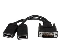 StarTech DMS-59 to DisplayPort - 8in - DMS 59 to 2x DP - Y Cable - DMS-59 Adapter - DisplayPort Splitter Cable - LFH Cable (DMSDPDP1) - display splitter - 20.3 cm DMSDPDP1
