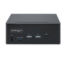 Startech 2-Port Dual-Monitor DisplayPort KVM Switch, 8K 60Hz / 4K 144Hz, DP 1.4, 2x USB 10Gbps Ports, 4x USB HID Ports, Hotkey Switching, TAA Compliant - KVM / audio / USB switch - 2 ports - TAA Compliant P2CDD143-KVM-SWITCH
