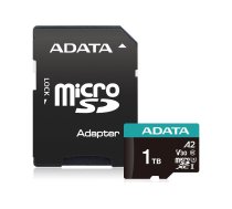 ADATA Premier Pro V30S - flash memory card - 1 TB - microSDXC UHS-I AUSDX1TUI3V30SA2-RA1