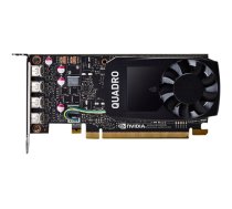 NVIDIA Quadro P1000 DVI - graphics card - Quadro P1000 - 4 GB (VCQP1000DVIV2-PB PNY)