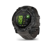 Garmin Instinct 3 AMOLED - black fibre-reinforced polymer - Yes smart watch with band - charcoal - 4 GB 010-03020-00