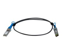 Startech HPE J9281B Compatible 1m 10G SFP+ to SFP+ DAC Twinax, 10 GbE SFP+ Copper DAC 10 Gbps Low Power Passive Mini GBIC/Transceiver Module DAC Firepower 1040, 10 Gbps SFP+ Cable - Lifetime Warranty (J9281BST) - 10GBase direct attach cable - 1 m - black J9281BST