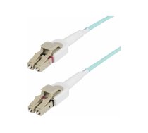 Startech 5m (15ft) LC to LC (UPC) OM4 Switchable Fiber Optic Cable 50/125µm, 100G Networks, Toolless Polarity Switching, Low Insertion Loss - LSZH Fiber Patch Cord (450FBLCLC5SW) - patch cable - 5 m - 5 m - aqua 450FBLCLC5SW