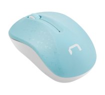 Natec Toucan - mouse - 2.4 GHz - blue, white NMY-1651