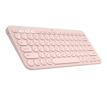 Logitech K380 Multi-Device Bluetooth Keyboard - keyboard - QWERTY - US International - rose Input Device (920-010404 Logitech)