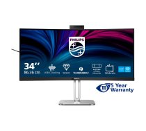 Philips 34B2U6603CH - 6000 Series - LED monitor - curved - 34" - HDR 34B2U6603CH/00