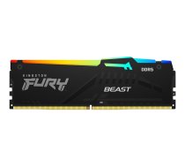 Kingston FURY Beast RGB - DDR5 - kit - 32 GB: 2 x 16 GB - DIMM 288-pin - 5200 MHz / PC5-41600 - unbuffered (KF552C40BBAK2-32 Kingston)