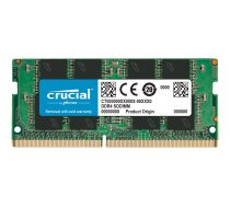 Crucial - DDR4 - module - 16 GB - SO-DIMM 260-pin - 3200 MHz / PC4-25600 - unbuffered CT16G4SFRA32A