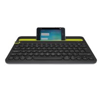 Logitech Multi-Device K480 - keyboard - US International - black Input Device 920-006366