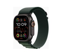 Apple Watch Ultra 2 - black titanium - smart watch with Alpine Loop - dark green - 64 GB MX4Q3EL/A