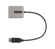Startech 2-Port DisplayPort MST Hub, Dual 4K 60Hz, DP to 2x DisplayPort Monitor Adapter, DP 1.4 Multi-Monitor Video Adapter w/ 1ft Built-in Cable, USB Powered, Windows Only - Multi Stream Transport Hub (MST14DP122DP) - hub - 2 ports MST14DP122DP