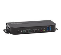 Eaton Tripp Lite series HDMI KVM, 2-Port 4K 60Hz 4:4:4, HDR, HDCP 2.2 Support, IR Remote and USB Cables - KVM / audio / USB switch - 2 ports B005-HUA2-K