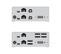 Black Box DKM Compact - transmitter and receiver - KVM / USB extender ACX1K-123-C