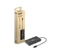 Club 3D - docking station - USB-C 3.2 Gen 2 - 2 x DP - 1GbE CSV-1598