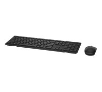 Dell KM636 - keyboard and mouse set - QWERTY - UK - black Input Device 580-ADFZ