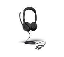 Jabra Evolve2 50 MS Stereo - headset - USB-C, USB-A 25089-999-799